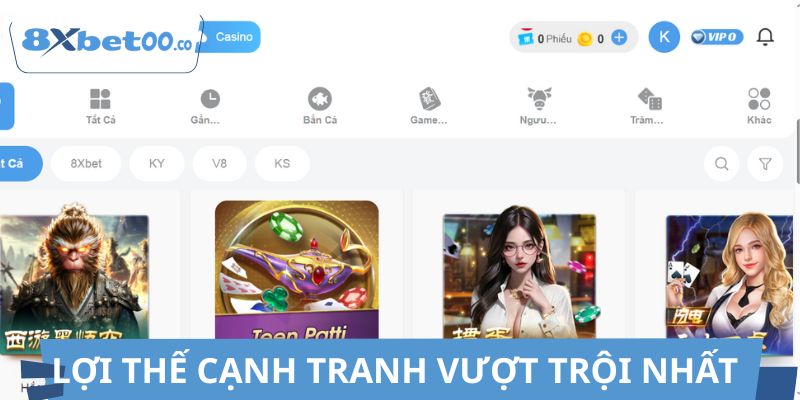 8XBET luôn là lựa chọn hàng đầu của cược thủ năm 2025