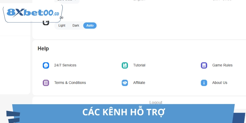 Hướng dẫn nhận hỗ trợ từ 8XBET một cách nhanh gọn