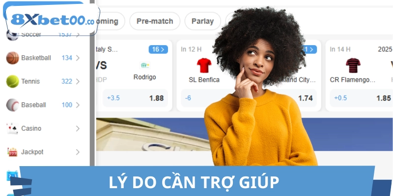 Nguyên nhân mà bạn cần trợ giúp