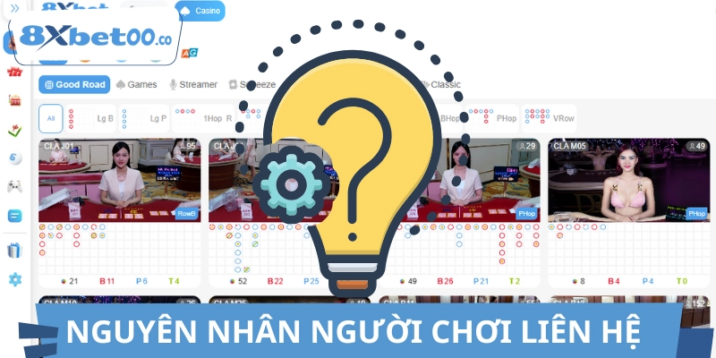 Nguyên nhân kênh liên hệ của 8XBET được yêu thích