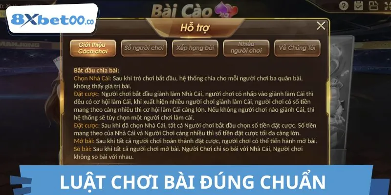 Hướng dẫn cách chơi bài ba cào siêu dễ hiểu